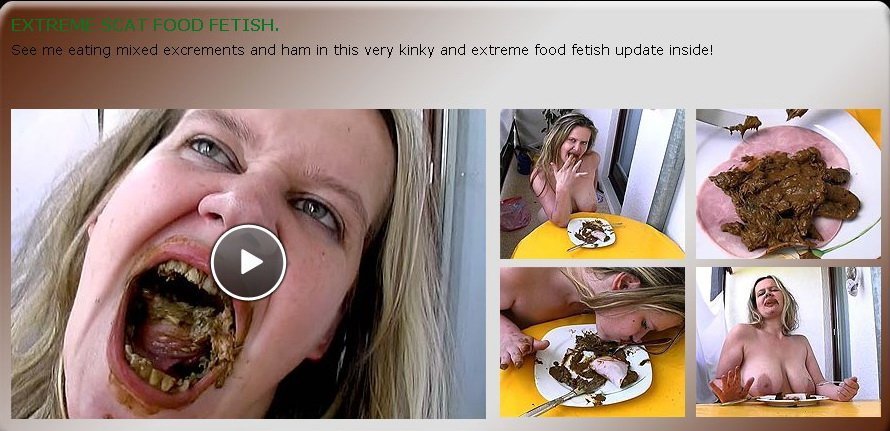 Extreme Scat Food Fetish