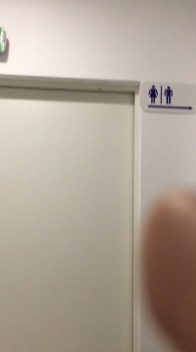 Ella Gilbert pooping in public toilet - 2