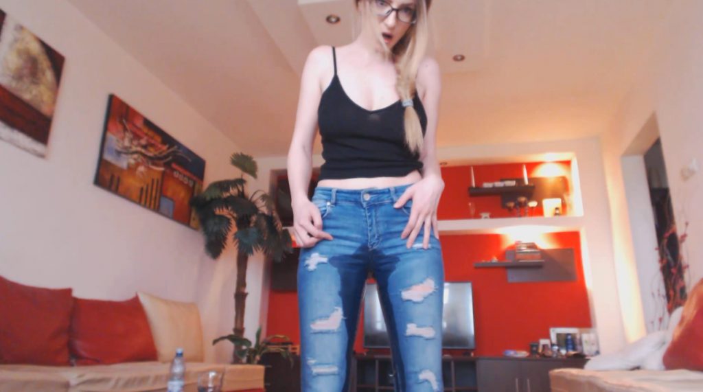 Josslyn Kane - Pee In Jeans And Stand Up Pooping - 2