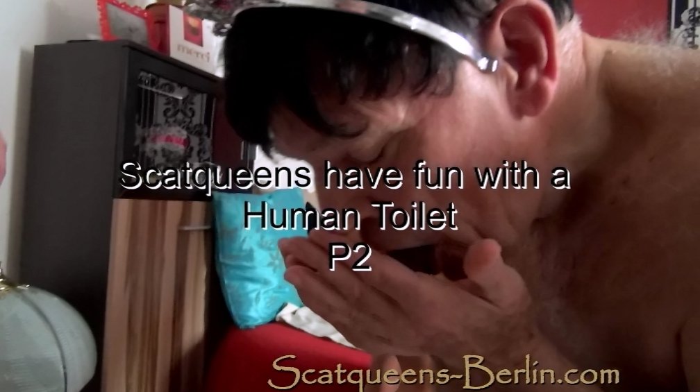 Scat queens have fun with a Human Toilet P2 (Extreme Domination)