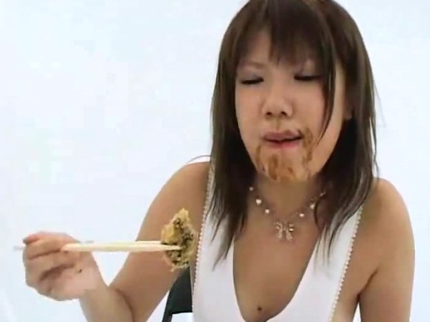 Two Asian Girls Cooking With Shit And Pee - 4