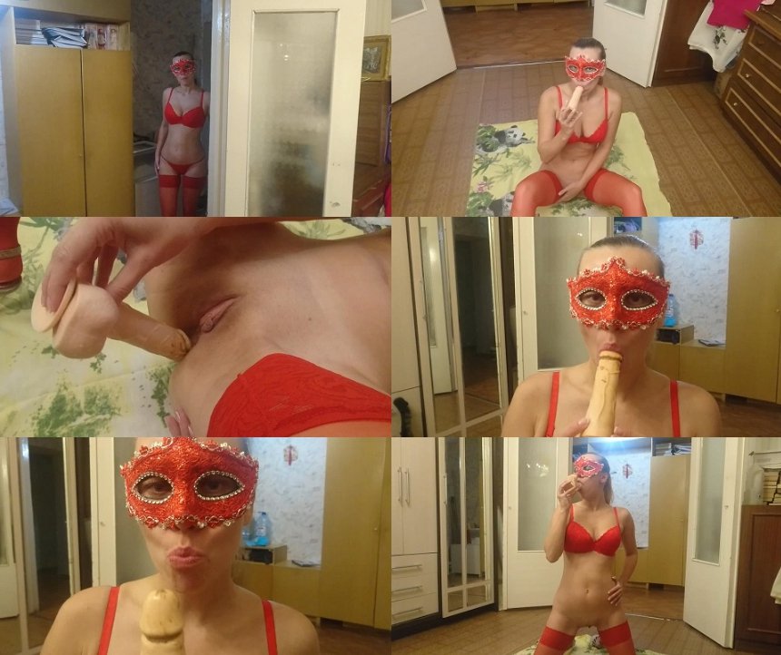 Brown wife - Lady in red (FULL-HD)