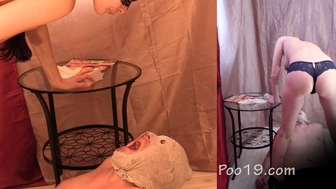 [2019] MilanaSmelly - Suffering must remain inside the toilet slave! [673 Mb / FHD-1080p] JULY 9