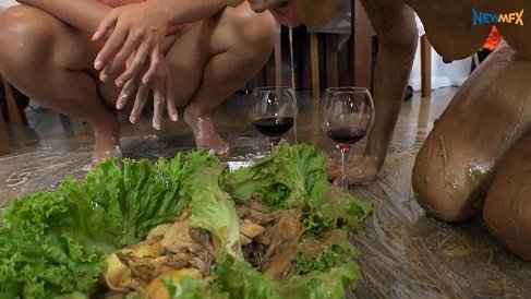 Dinner with a special flavour – Alana, Manuela, Jaqueline HD-720p