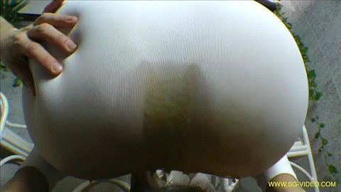 Scat Domination White Scat Pants – 2 Domina 1 Slave (SG-video.com) FHD-1080p