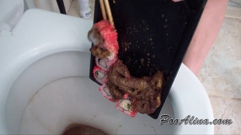PooAlina – Alina pooping on rolls