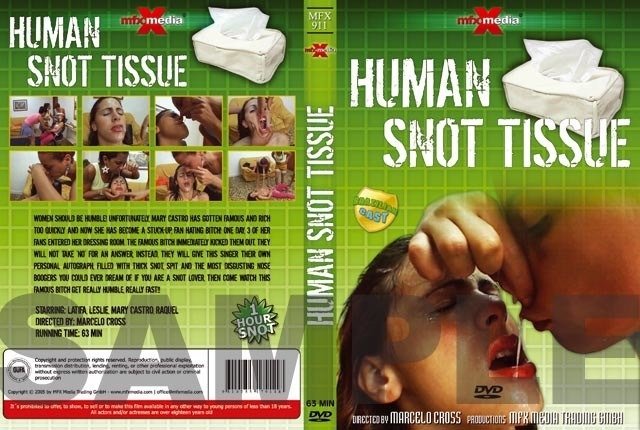 Tisu Magic Porn - Human Snot Tissue MFX-911 - Free Extreme Scat