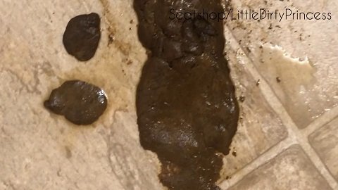 Ella smushes her poop on the floor and squirts [Premium User Request – Exclusive] by Little Dirty Princess from 07.08.21