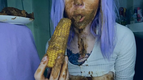 DirtyBetty – Check this SCAT corn