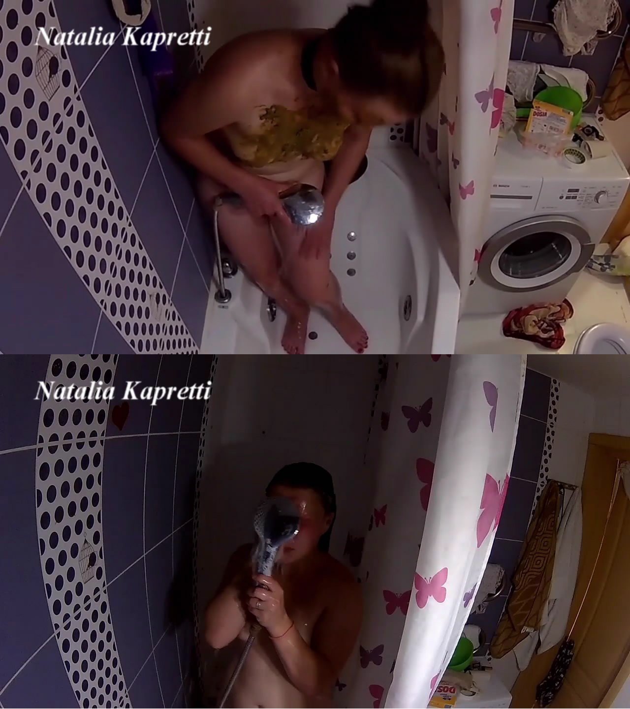 My dirty innocence, washes of shit starring in video Mistress/Natalia Kapretti ($10.99 ScatShop) – Poop Videos