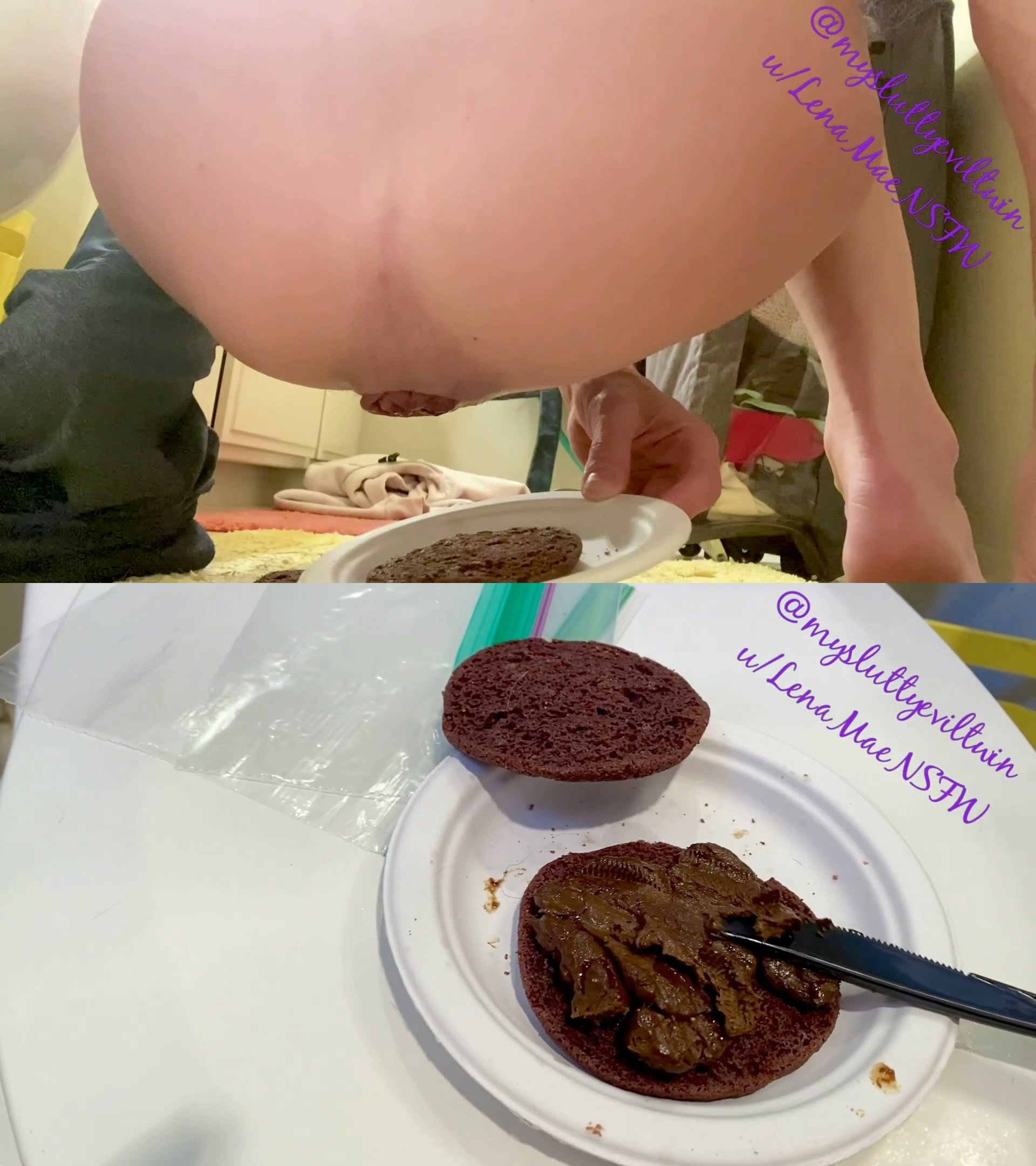 Sex In Bus Hq Sec Porn7 - Making Chocolate Frosting(Long) â€“ LOTs of Straining/Prolapsing! starring in  video LenaMaek | April 27, 2022 ($16.99 ScatShop) - Scat Lesbians