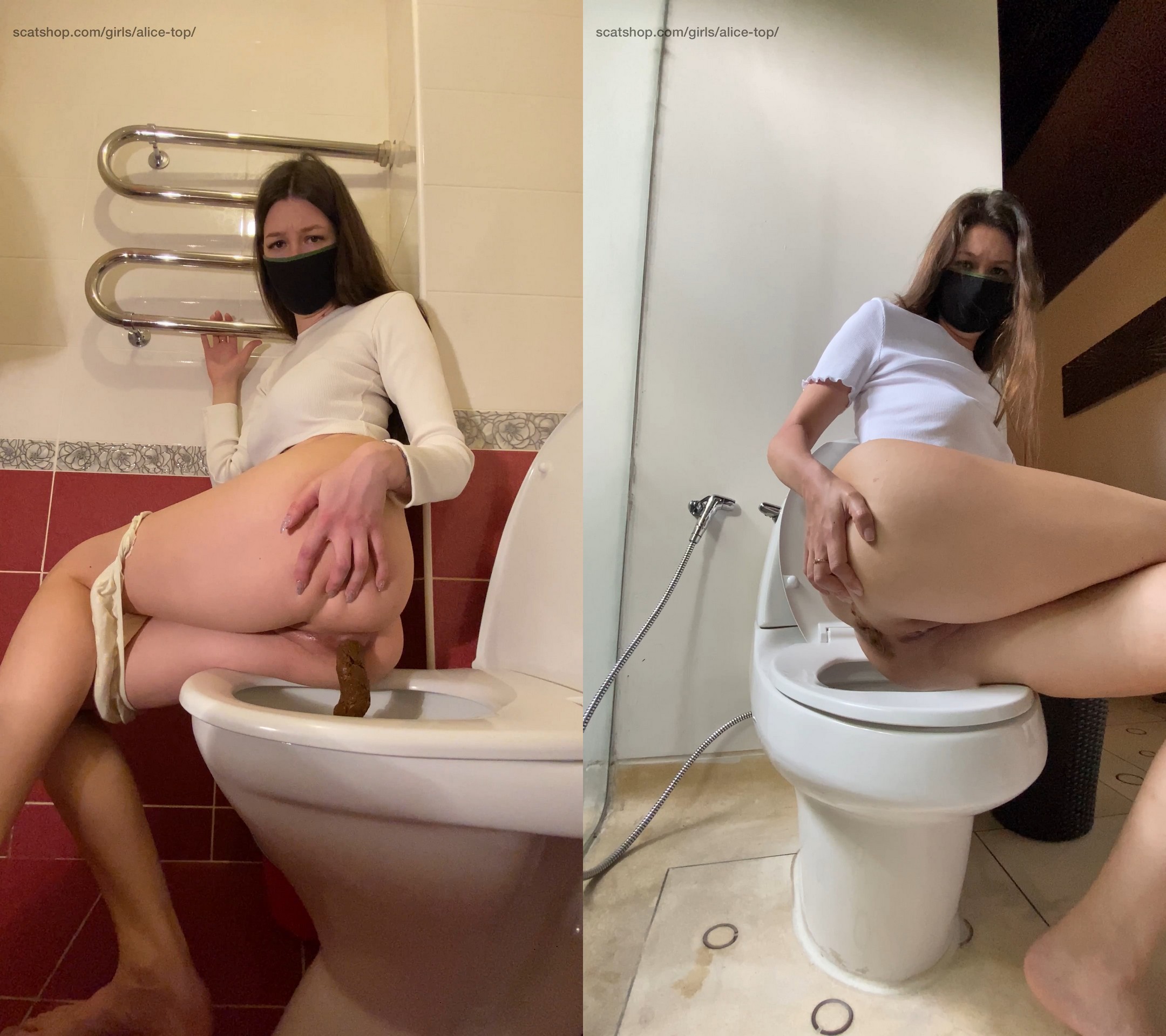 Shit in my friend’s toilet and hotel with Markovna | May 14, 2022 ($9.99 ScatShop)