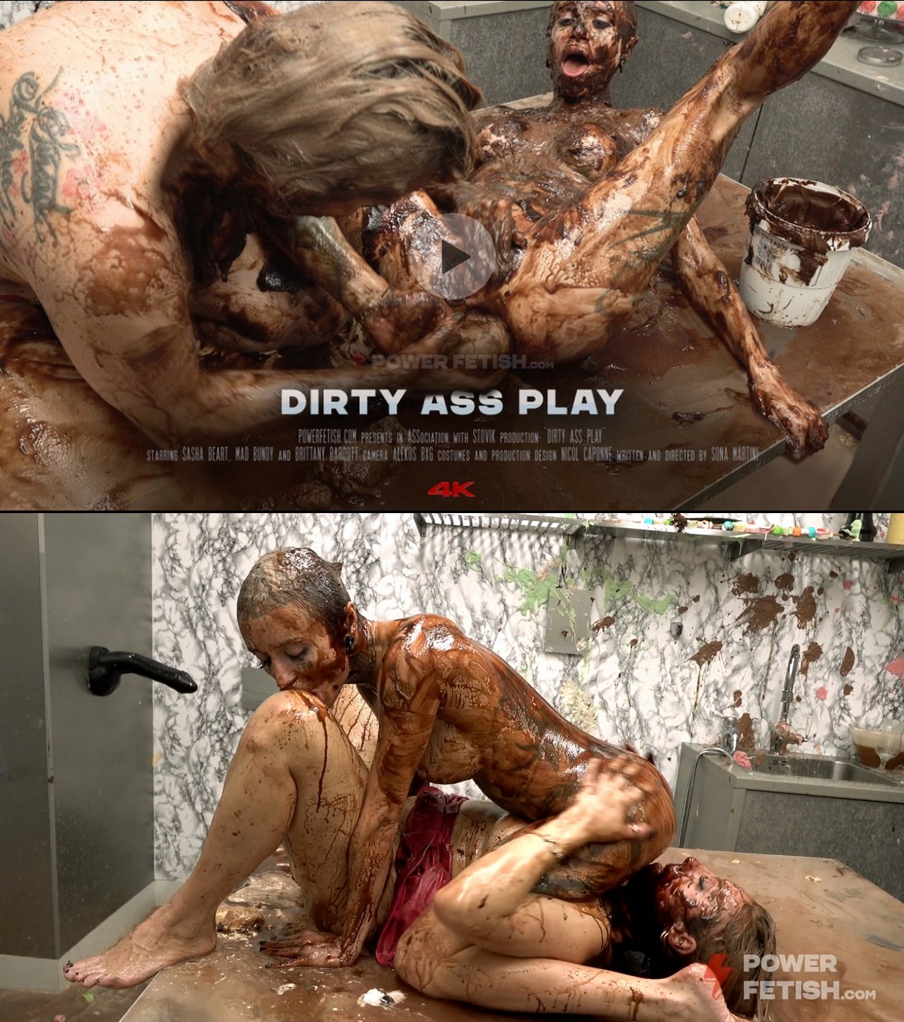 Dirty Ass Play (Power Fetish) 4k Ultra HD