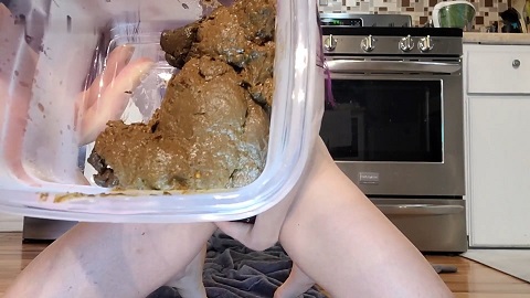 Your Goddess Prepares her Feces for you (Special scat porn request from our premium user) $33.99 by Nerdy Faery