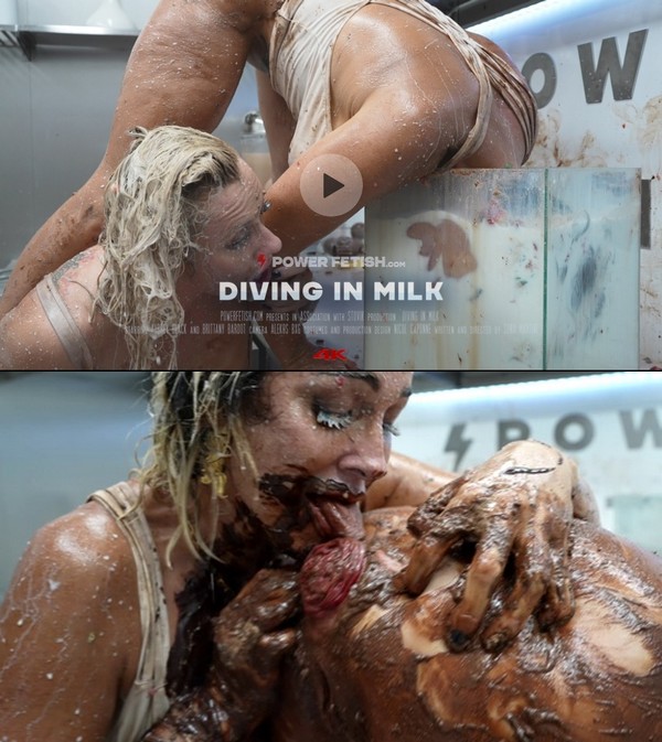 Diving in Milk (Power Fetish)