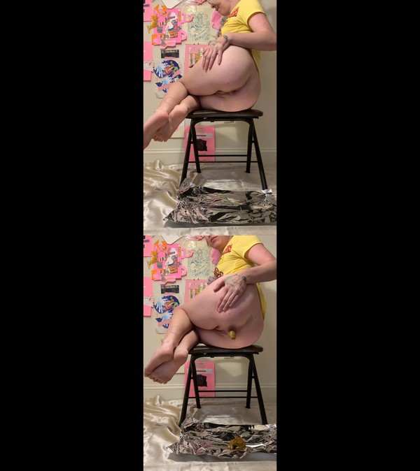 Kazer Shits Off of a Chair 2 starring in video princesskazer ($9.99 ScatShop)