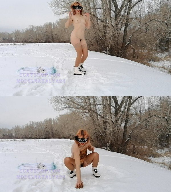 ModelNatalya94 Extreme, Olga in shit, snow and frost ($44.99 FemScat)